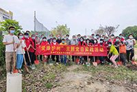 爱树护绿 共建绿色家园——乐玩（中国）集团党支部参加大龙街道党委组织