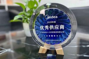 乐玩（中国）集团公司荣获广东美的厨房电器制造有限公司2020年“优秀