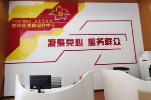 乐玩（中国）集团党支部书记陈文舒到东环街党群企综合服务中心参访交流