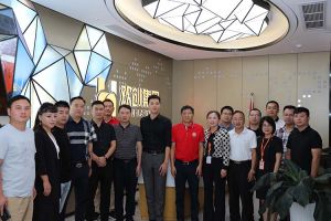 欢迎宜春市团委书记、商会及青企等一行领导莅临乐玩（中国）人力集团指导